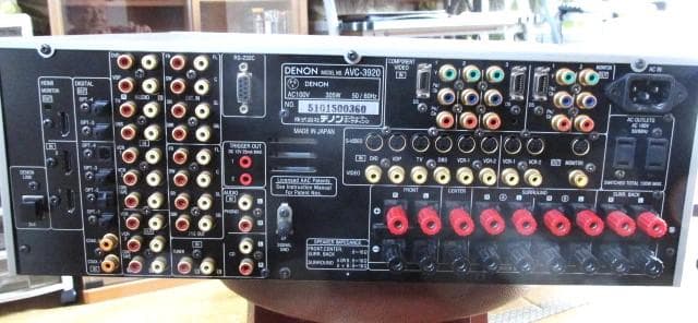 デノンAVサラウンドアンプAVCー3920