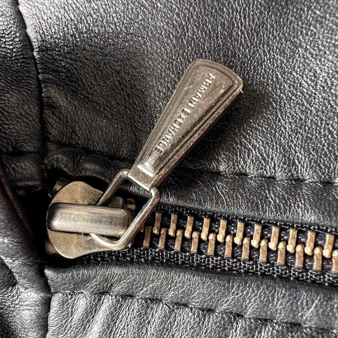 00s アルマーニエクスチェンジ アーカイブ 革ジャン ライダース A989