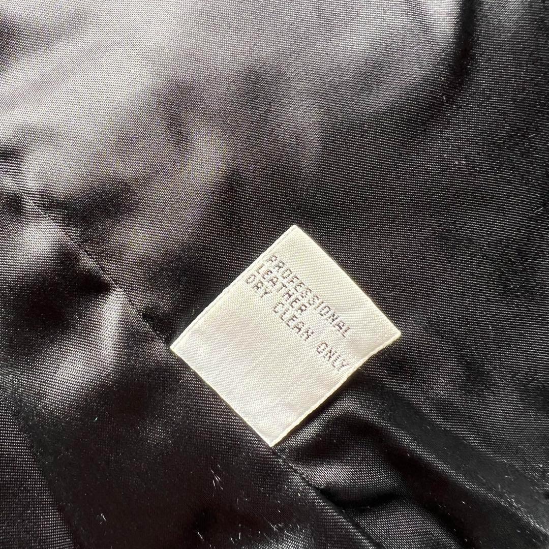 00s アルマーニエクスチェンジ アーカイブ 革ジャン ライダース A989