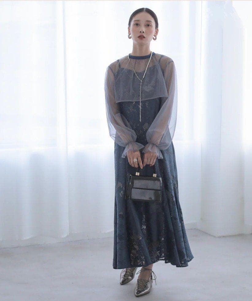 kana カナ チュールボレロセット ドレス ワンピース S 結婚式 パーティー