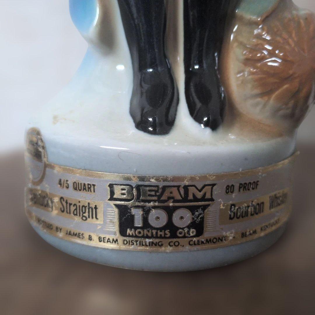 Jim BEAM バーボンウイスキー　未開栓　陶器ボトル　古酒　750ml