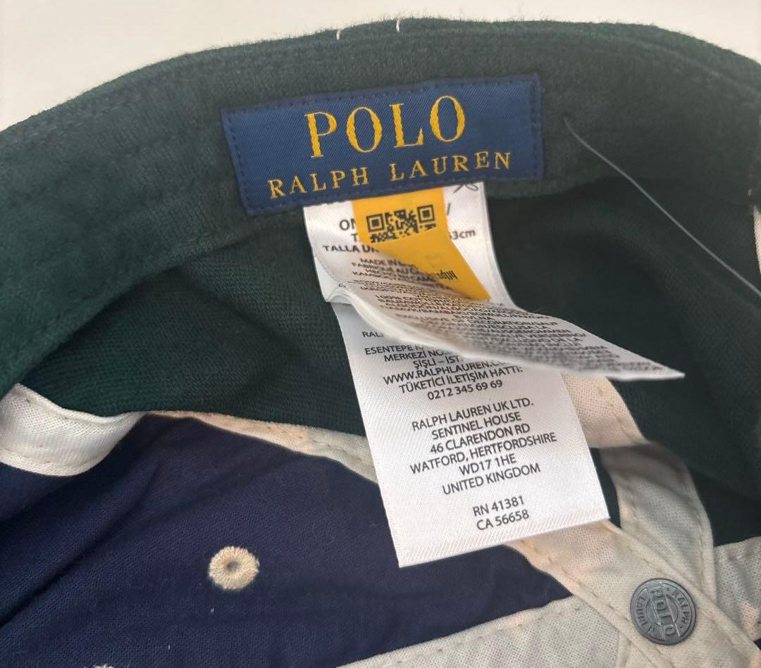 ポロ ラルフローレン　キャップ　グリーン 新品未使用