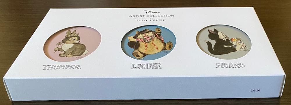 ディズニーストア　ヒグチユウコ　紅茶空き缶・プレート・ハンドクリームセット