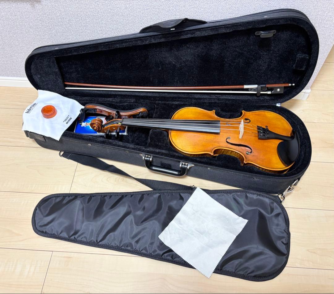 バイオリン本体 フルサイズ 木製 茶色