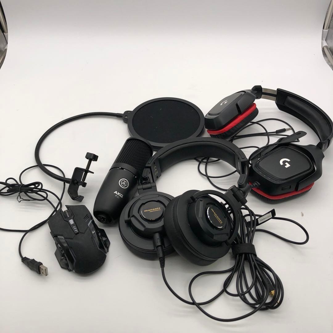 【まとめ売り】AKG P120 高性能汎用レコーディング 　ヘッドホンなど　K