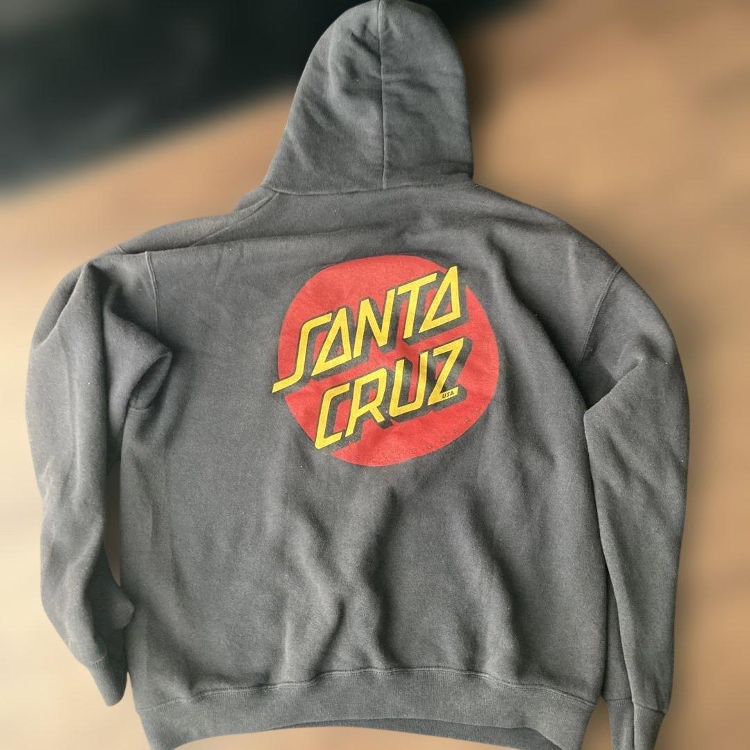 SANTA CRUZ サンタクルーズ 90s LEEタグ USA パーカー L