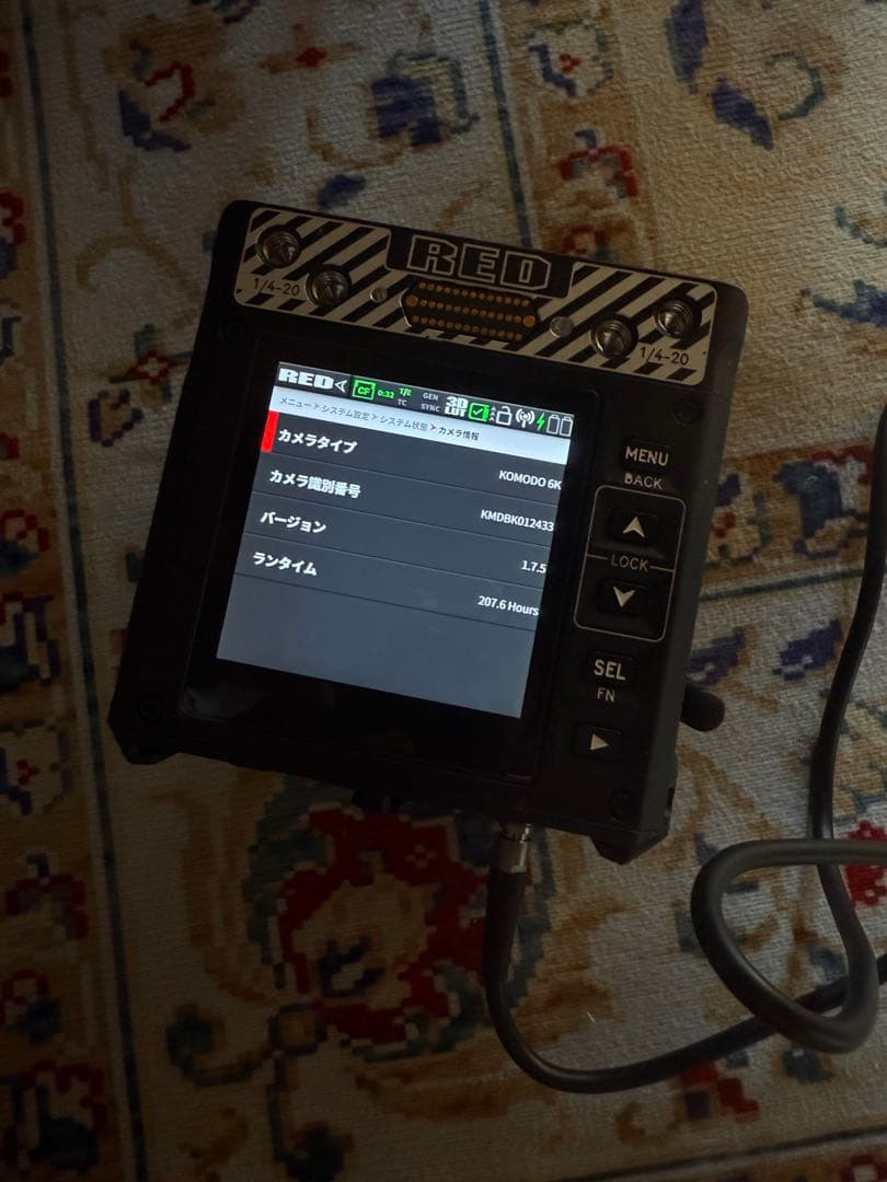 RED KOMODO 6k 付属品多数