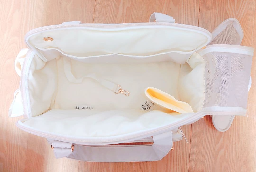 【新品】Maison de FLEUR 撥水 サイドリボンキャリーバッグ