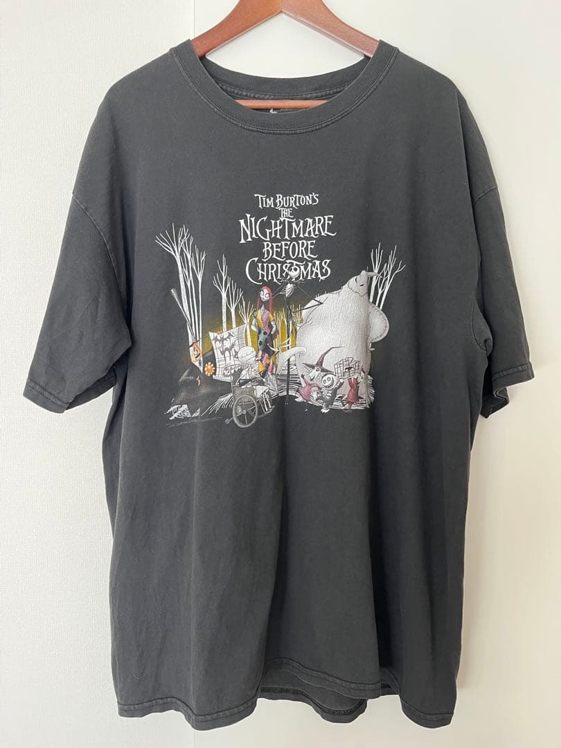 ディズニー ヴィンテージ ナイトメア ビフォアクリスマス Tシャツ XLサイズ