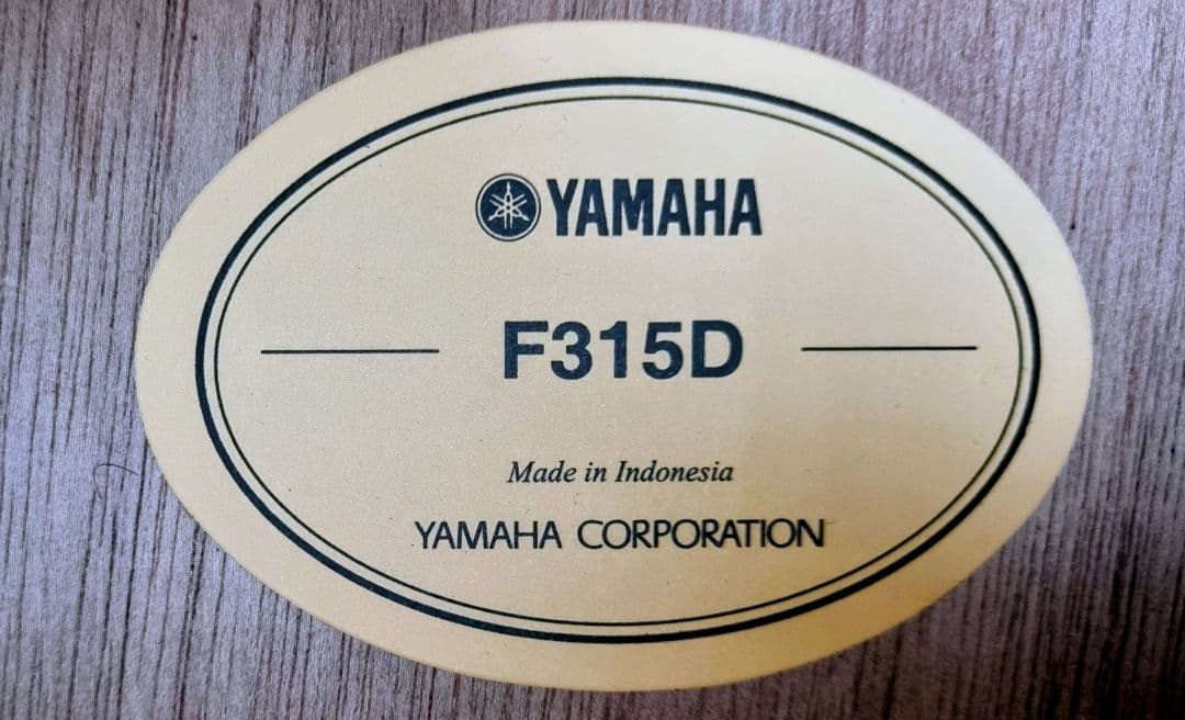 最終 YAMAHA（ヤマハ）のアコースティックギター「F315D」極美品 付属品