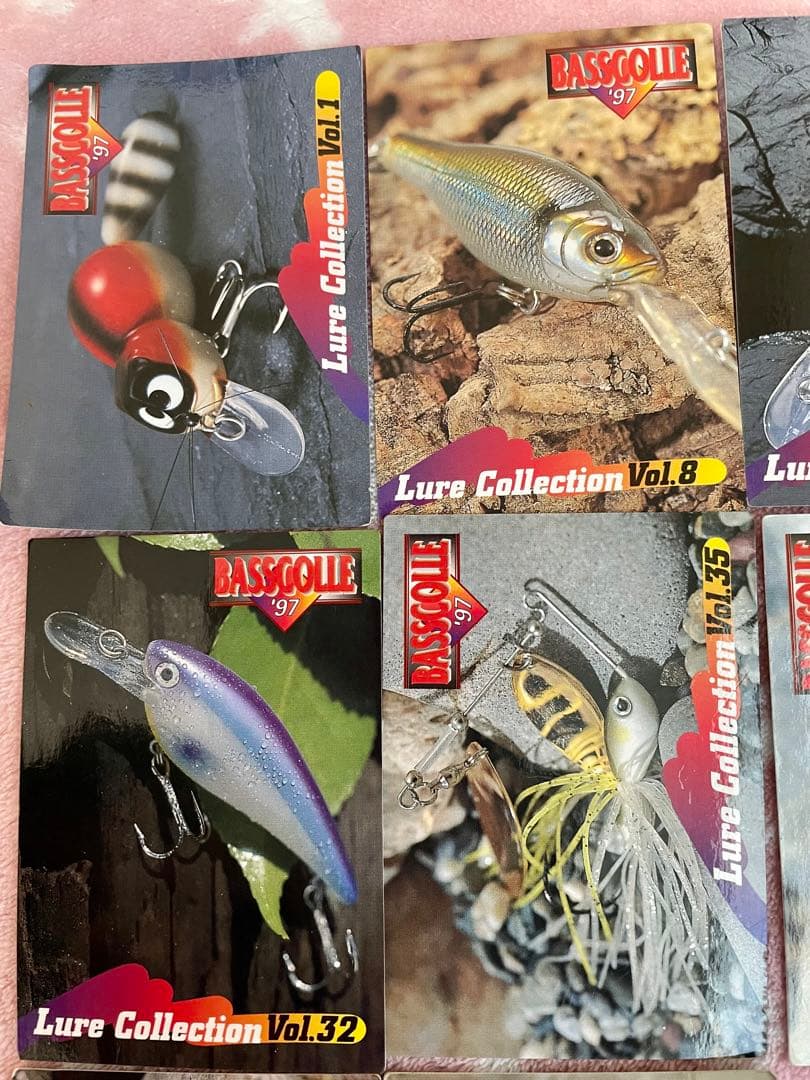 ルアートレカ　バスコレ97 まとめ売り　ルアーコレクション　カード　1997