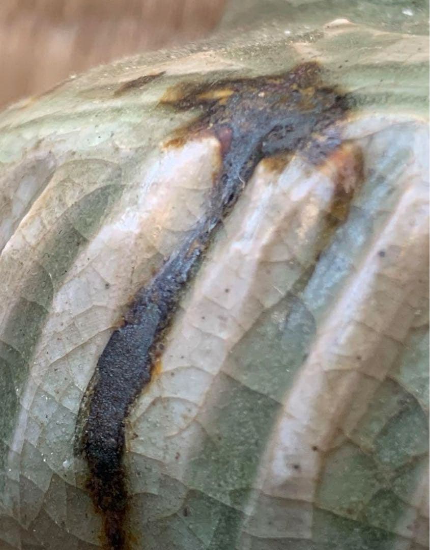 中国明時代青磁花瓶