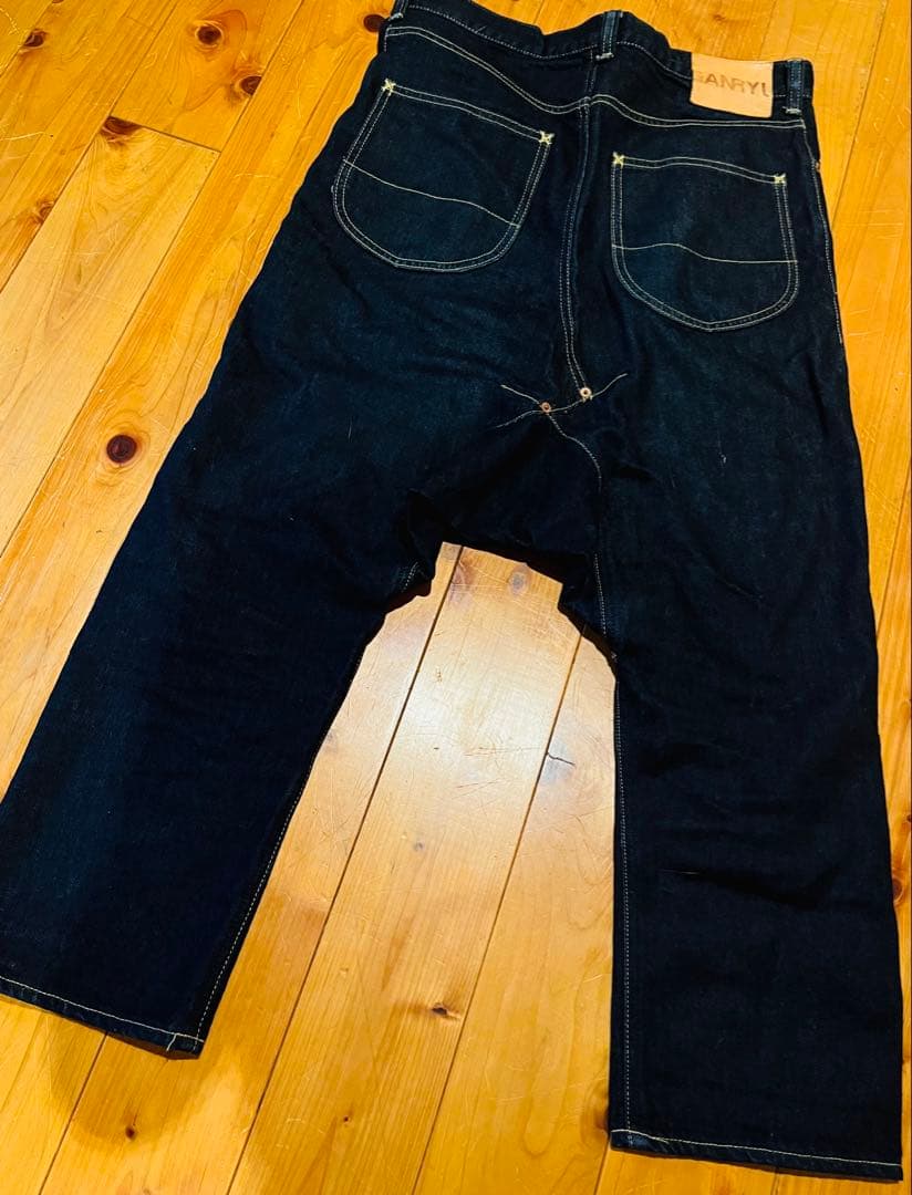 GANRYU セルビッチ デニム サルエルパンツ S