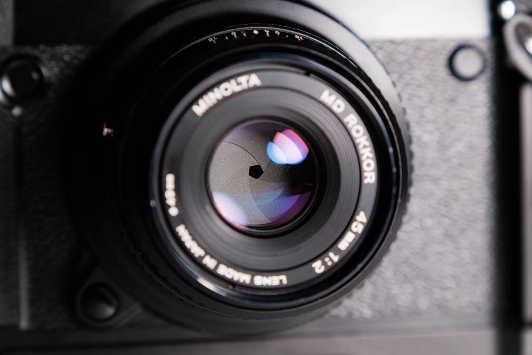 【外観美品】Minolta MD ROKKOR 45mm f2