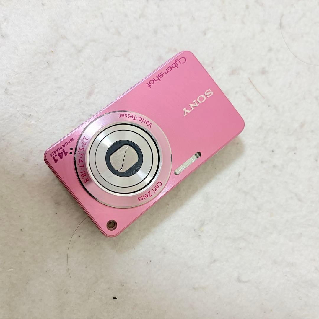 SONY Cyber−Shot DSC-W350 ピンク コンデジ 美品