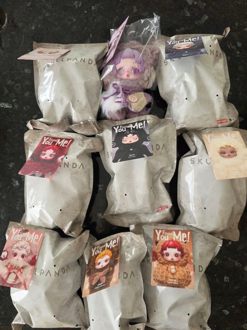 スカルパンダ　YOU Found Me！9体セットpopmart
