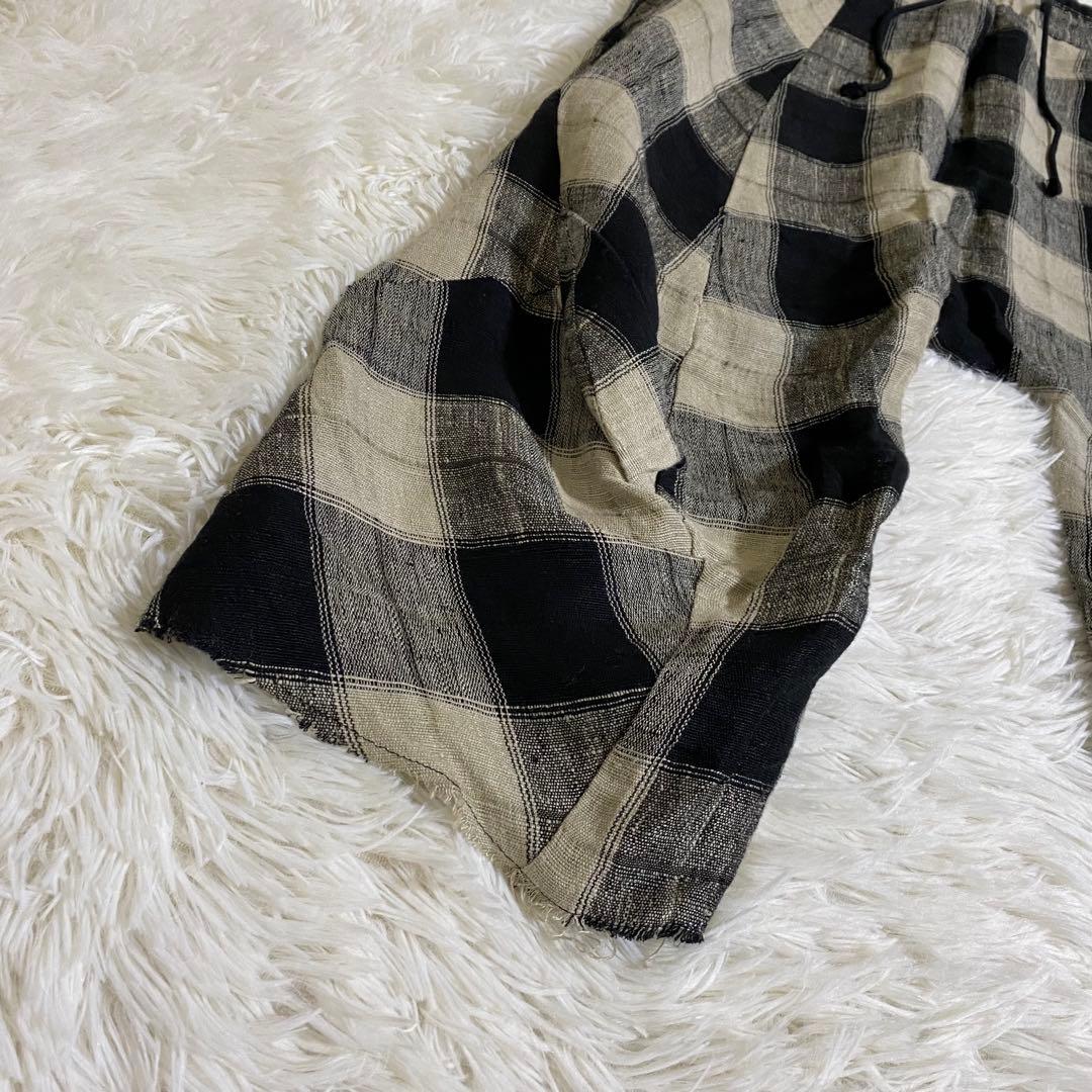 美品　LUMEN ET UMBRA リネン　サルエルパンツ　46 メンズ　リフト