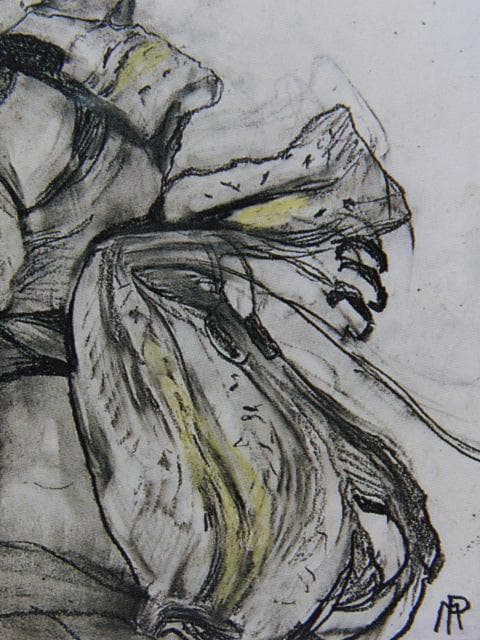 ピート・モンドリアン、『おにゆり』、希少な画集より、新品高級額・額装付