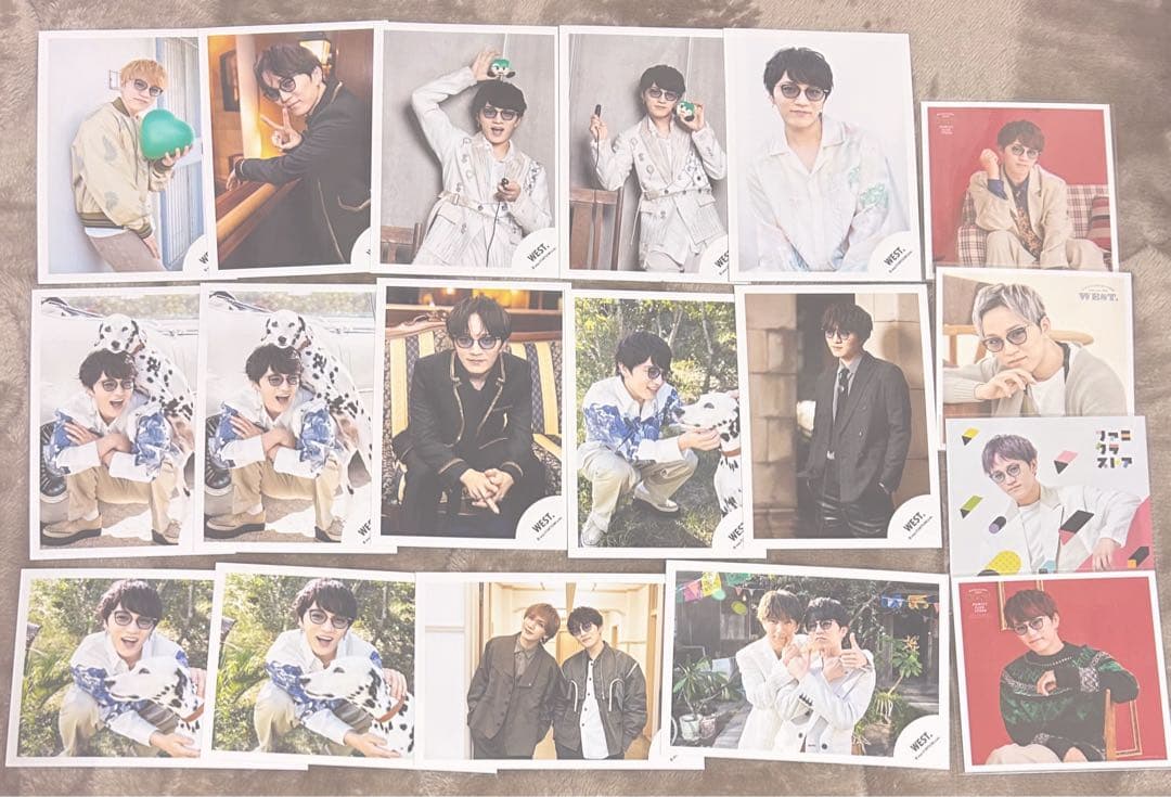 WEST 神山智洋 ぬいぐるみ うちわ 写真 アクスタ まとめ売り