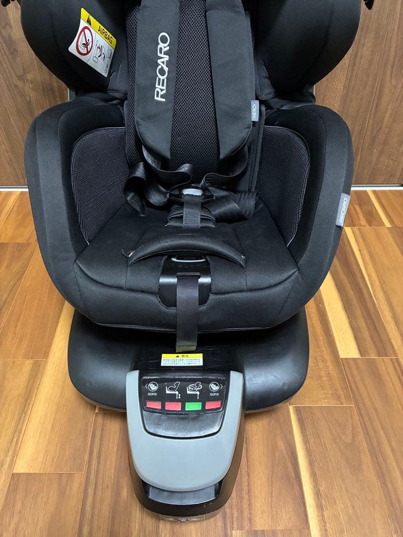 【状態良好】RECARO ブラック チャイルドシート