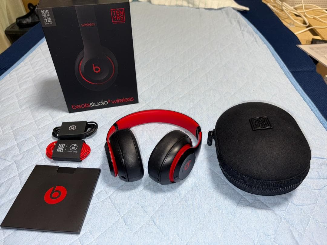 Beats Studio Wireless ブラック/レッド