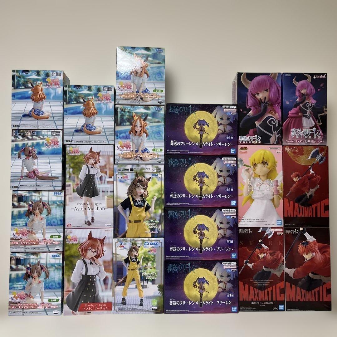 新品未開封　ウマ娘　葬送のフリーレン　忍野忍　フィギュアまとめ売り