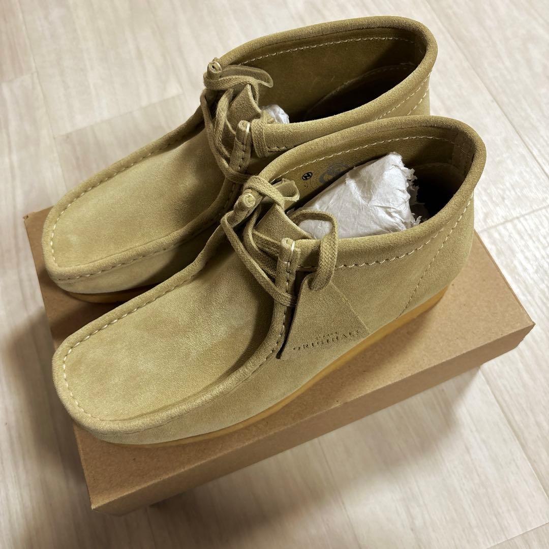 【新品】クラークス　ワラビーブーツ　メンズ