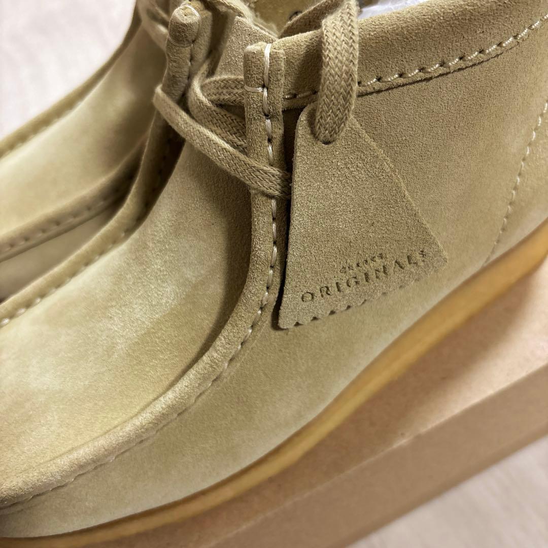 【新品】クラークス　ワラビーブーツ　メンズ