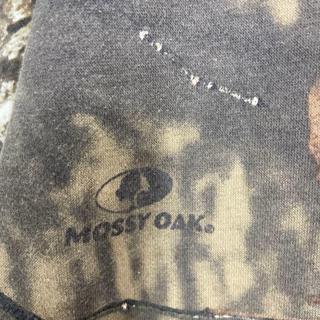 カーハート　リアルツリー　迷彩　スウェットパーカー　サイドプリント　2XL