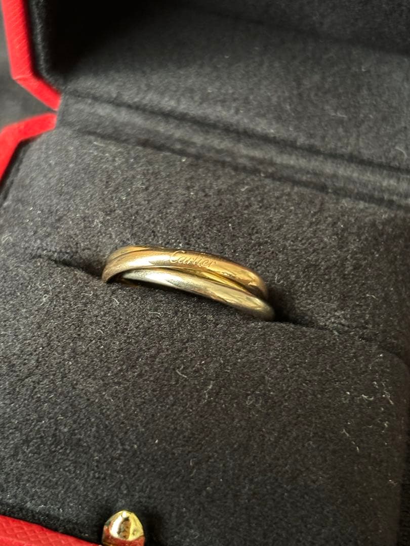 【限定価格/22時まで）Cartier トリニティリング スモール #59