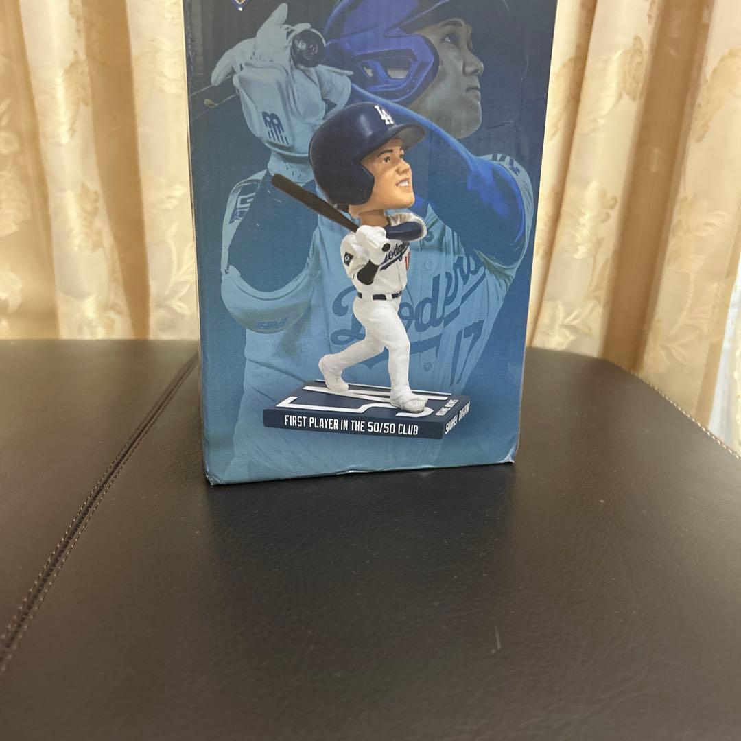 大谷翔平 50/50記念 バブルヘッド 50本塁打 ドジャースタジアム限定配布品