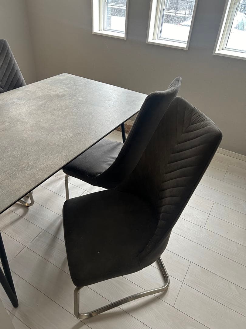 1*読様 テーブル　イス　セット　引き取り限定