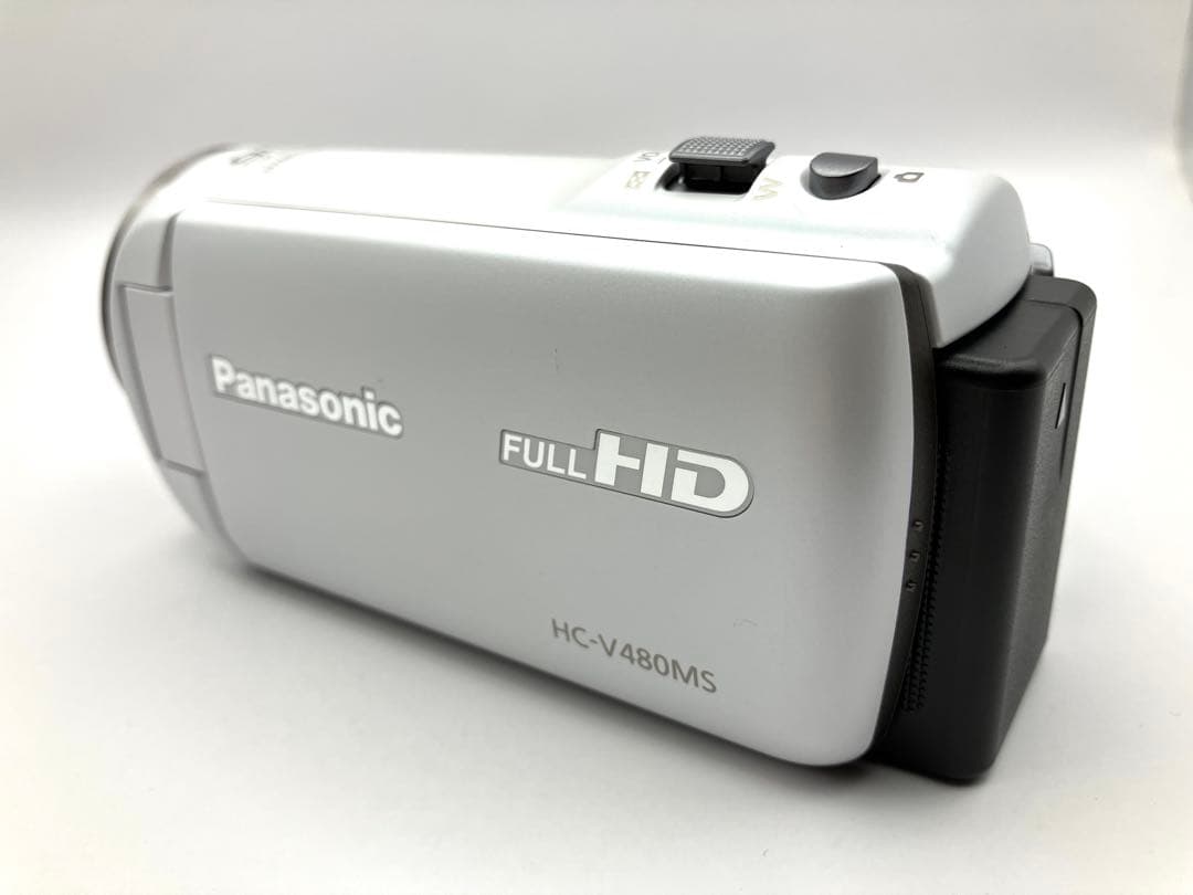 【美品】Panasonic HC-V480MS ホワイト【2019年製】