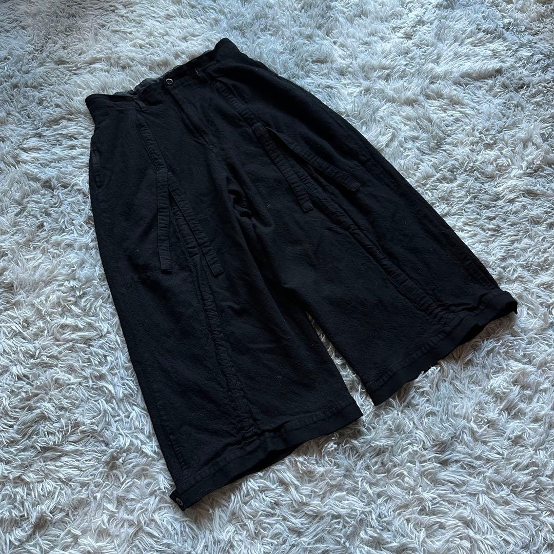 【希少】 Yohji Yamamoto 変形サルエルパンツ ブラック