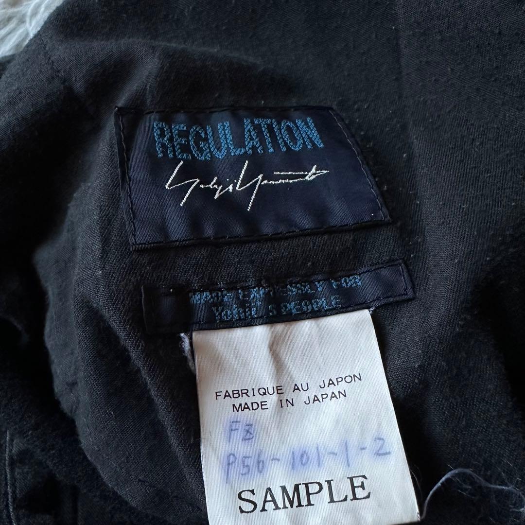 【希少】 Yohji Yamamoto 変形サルエルパンツ ブラック