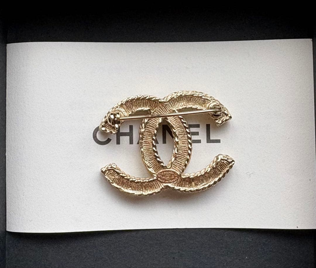 CHANEL シャネル パールブローチ