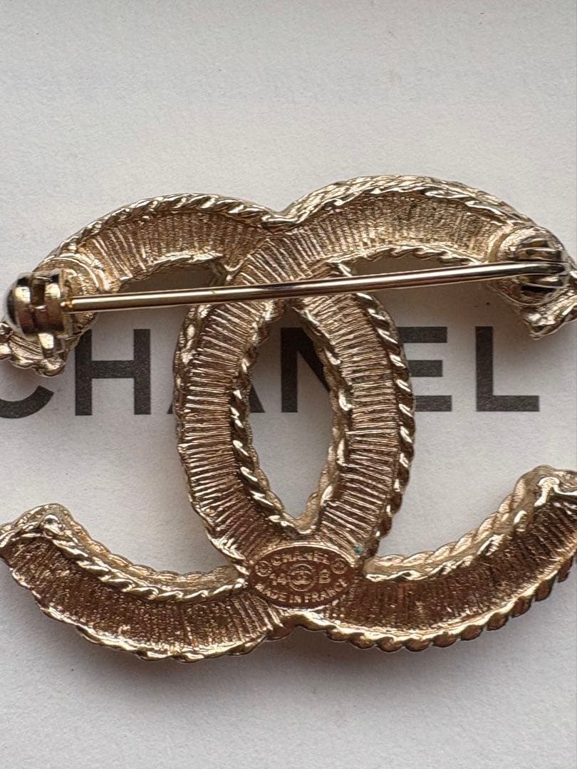 CHANEL シャネル パールブローチ