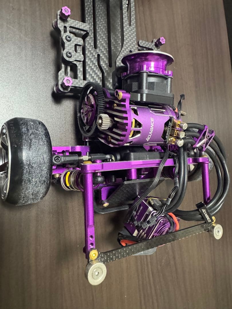 Yokomo RCラジコン YD-2sxⅡ改sxⅢ パープルフルカスタム