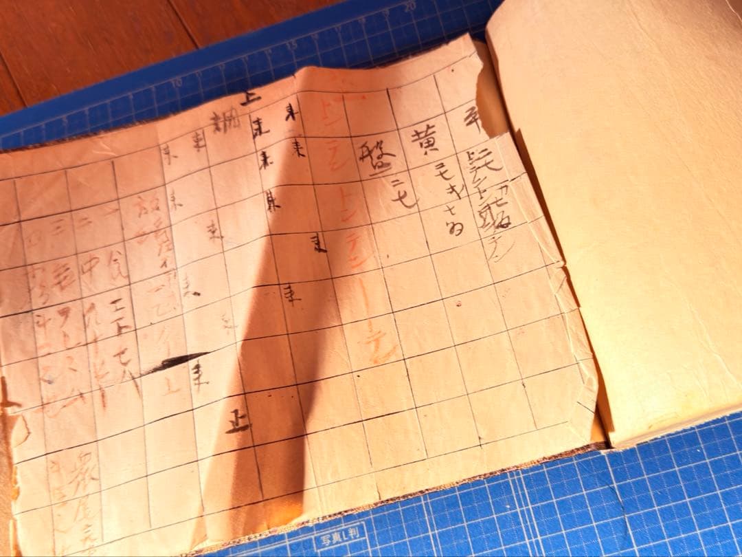 和綴　手書き篳篥譜原本　稀少・伶家口傳の書