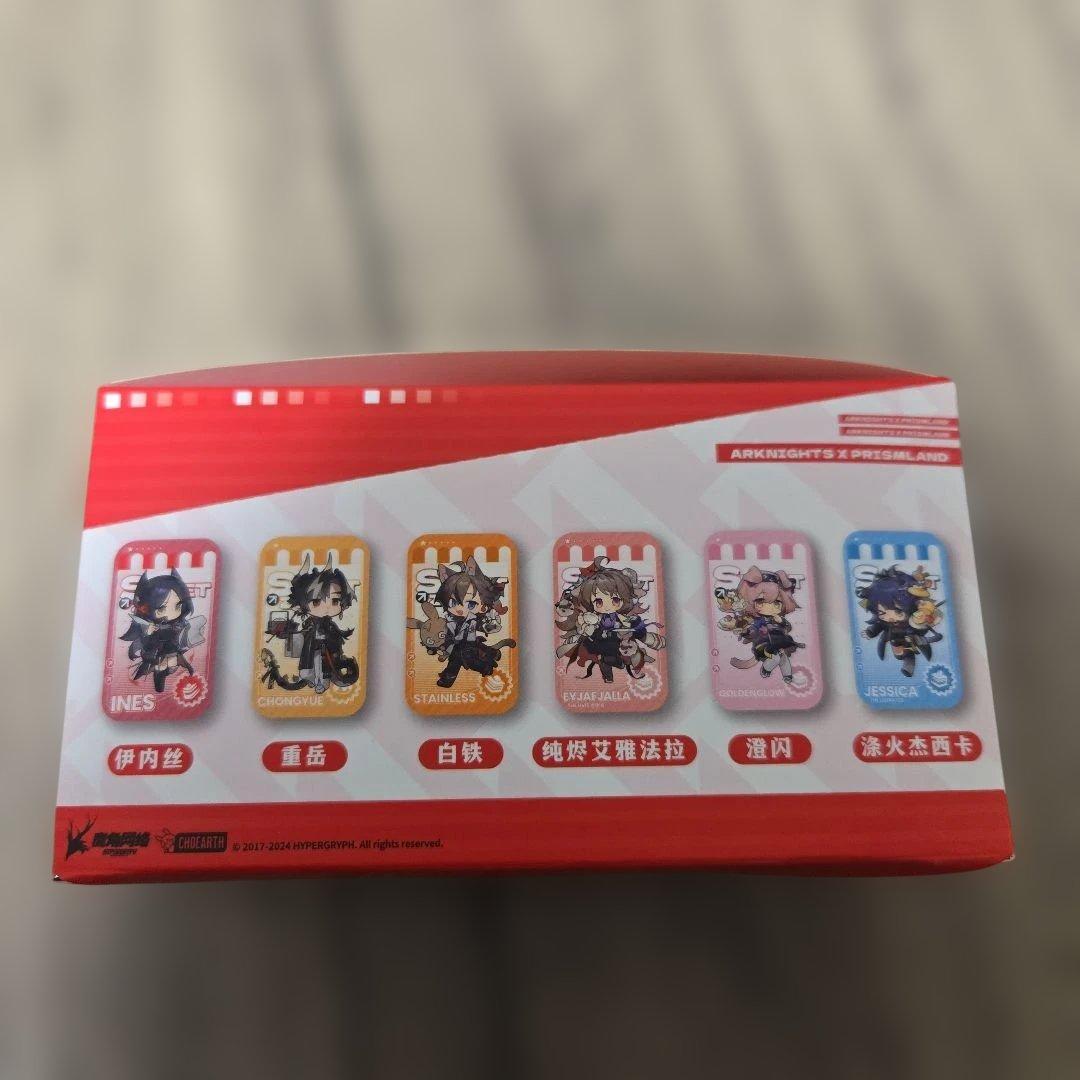 公式 アークナイツ 明日方舟 コラボカフェ PrismLand 缶バッジセット