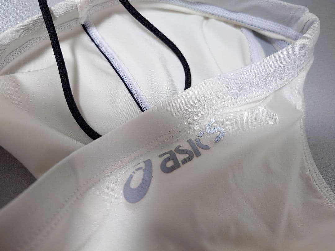 【お値下げ】asics アシックス 旧ロゴ 競パン ホワイト