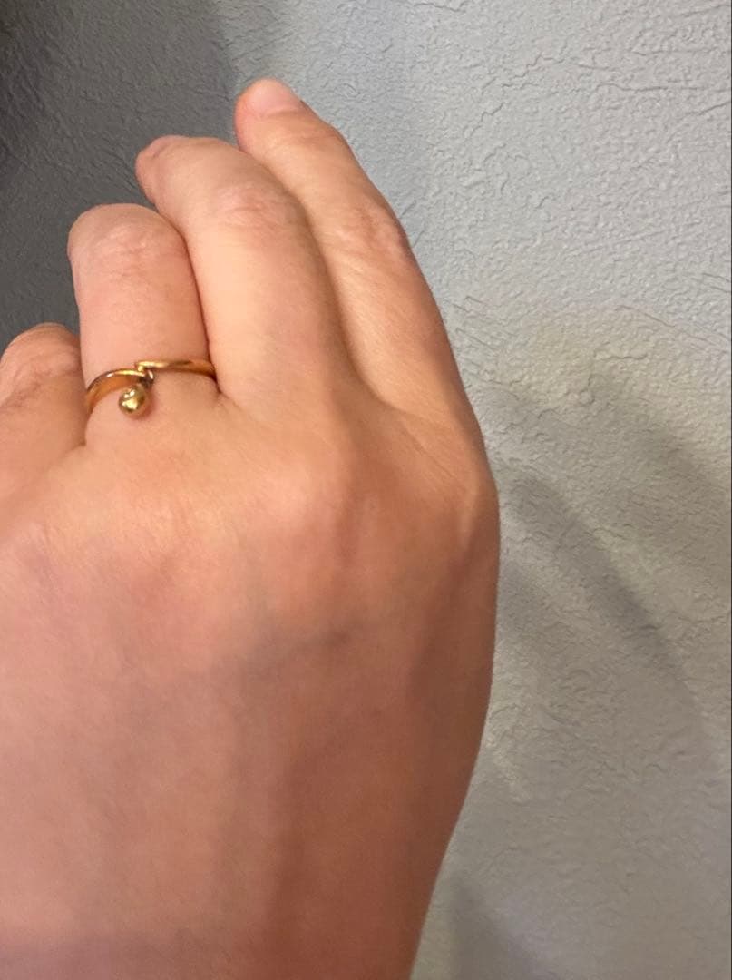 4℃ヨンドシー　K18ダイヤモンドリング