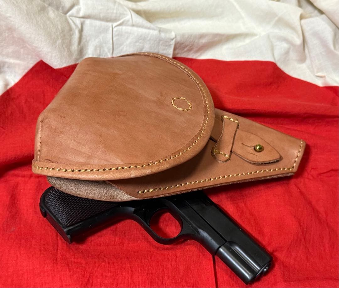 日本軍 将校用 コルト.32オート用拳銃嚢 ホルスター（レプリカ）コスプレ