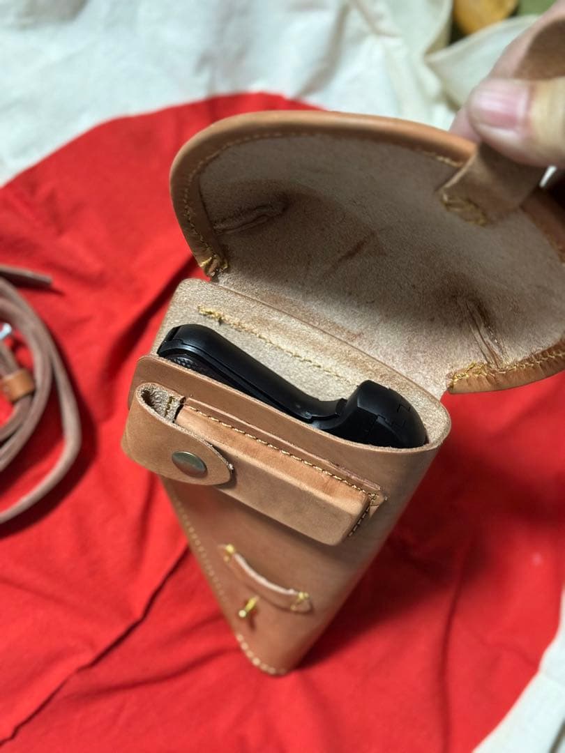 日本軍 将校用 コルト.32オート用拳銃嚢 ホルスター（レプリカ）コスプレ