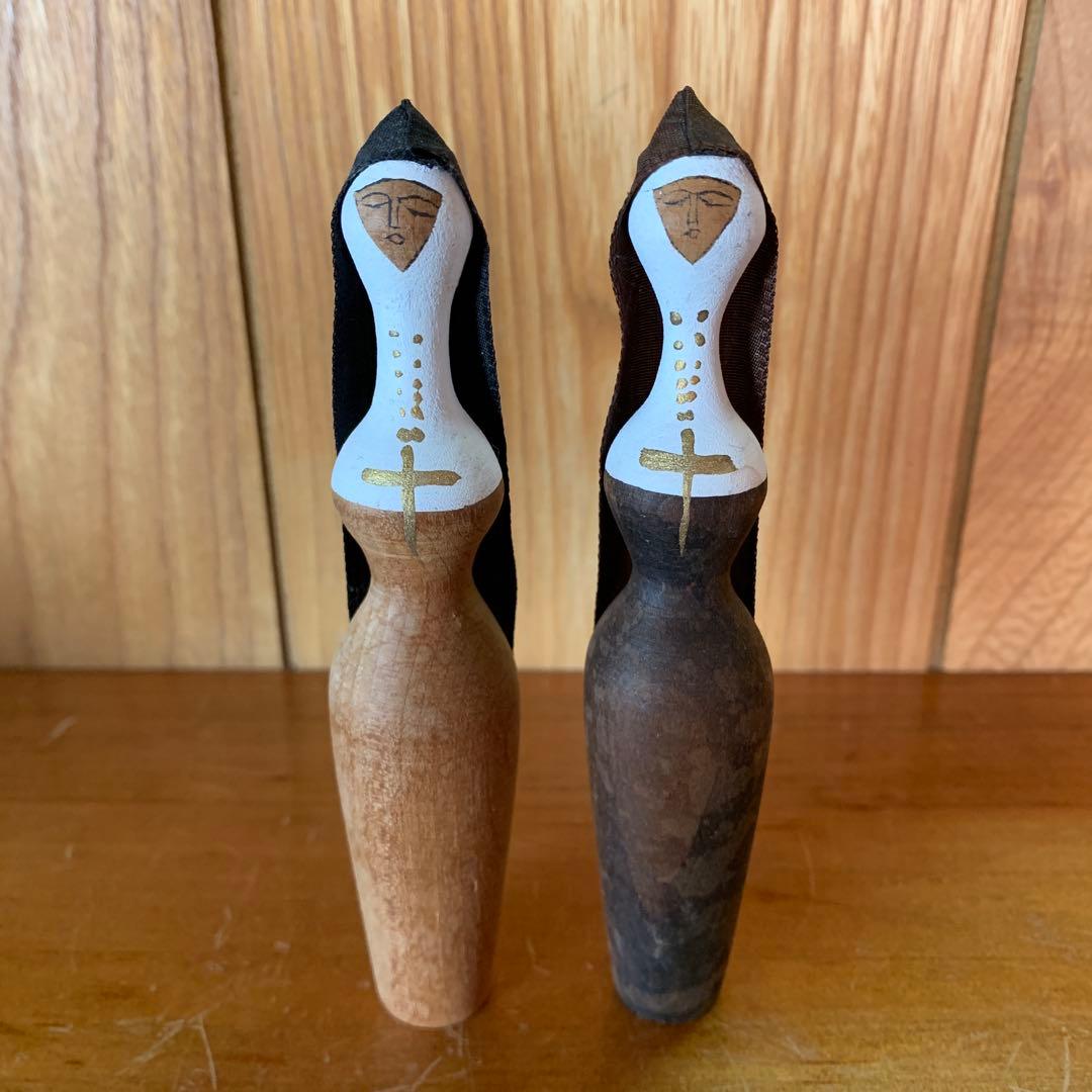 シスターこけし　トラピスト修道院 郷土玩具・民芸品