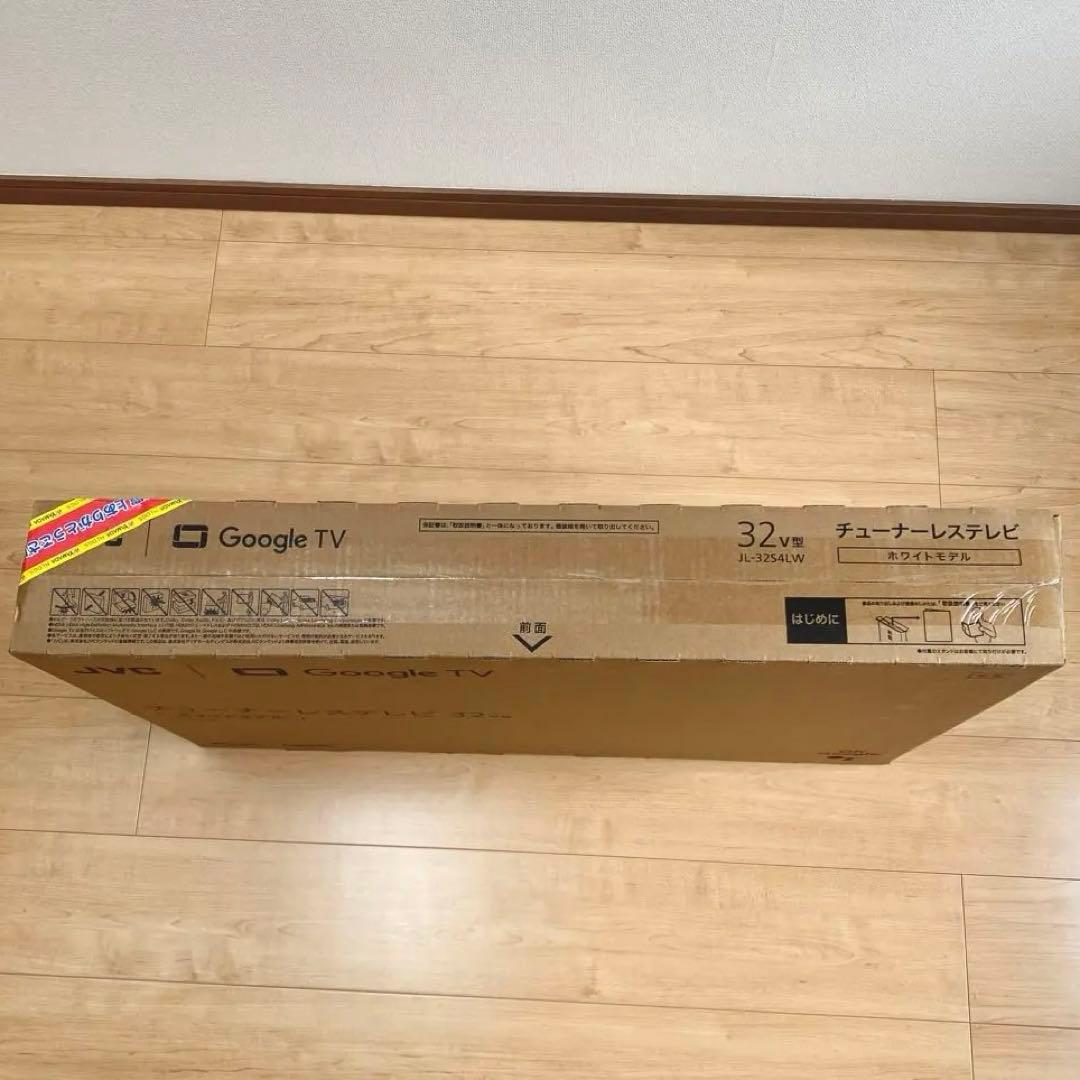 新品　JVC チューナーレス Google TV