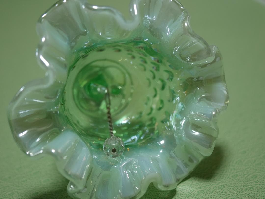 フェントン Sea Mist Green イリデセントホブネイル ハンドベル