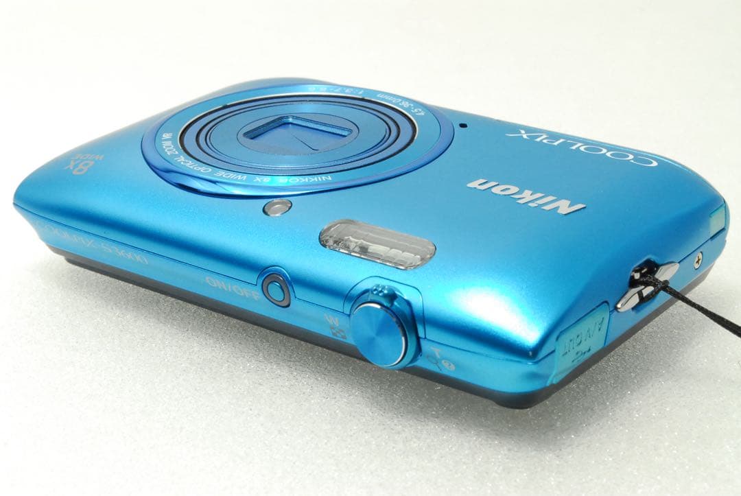 Nikon COOLPIX S3600❤️スマホ転送 動作確認済 ニコン ブルー