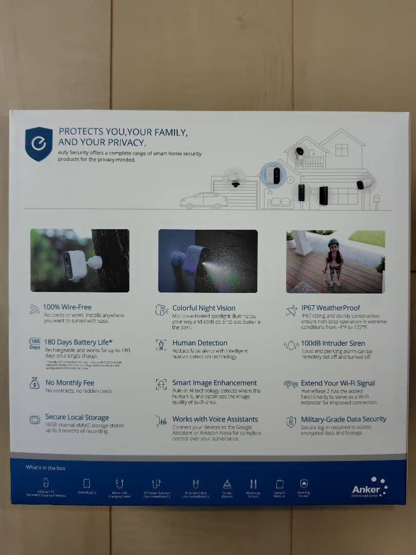 防犯カメラ Anker Eufy security cam 2C