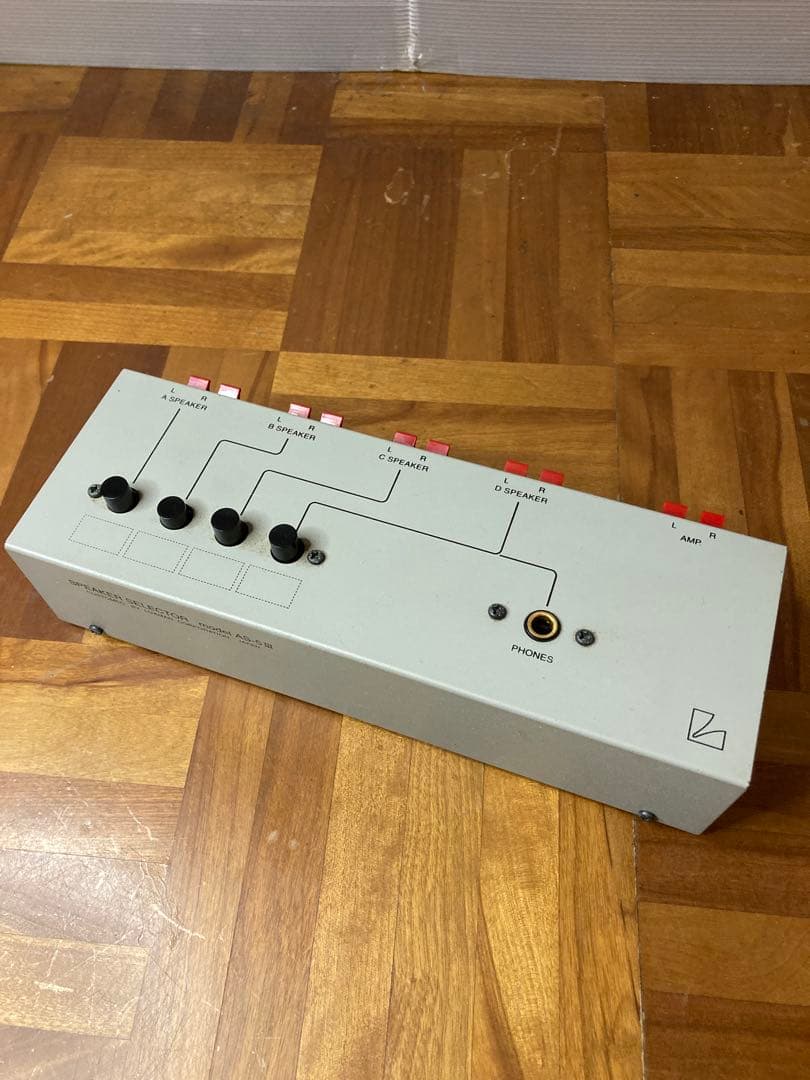 LUXMAN スピーカーセレクター AS5-Ⅲ ヘッドホン端子付